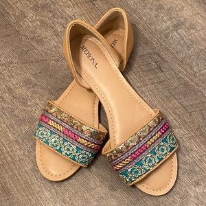 Merona Embellished Sandals - Women’s 8